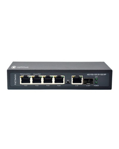U1E-4G/1G/1S. Коммутатор с PoE . Optimus в Ангарске