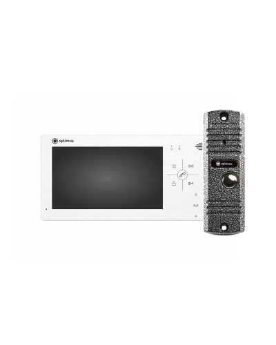 VM-7.0 (w)+ DS-700L (сереб.). Комплект видеодомофона. Optimus в Ангарске
