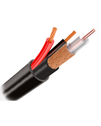 КВК-П 2х0.75 (outdoor) CCA Light. Кабель комбинированный для систем видеонаблюдения. Optimus в Ангарске