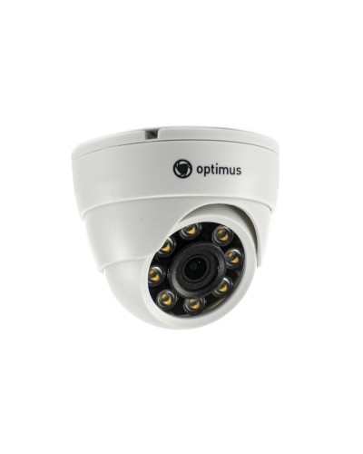 IP-E025.0(2.8)PF_DP03. Видеокамера IP купольная. Optimus в Ангарске