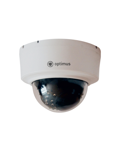 IP-E025.0(2.8)P_DP01. Видеокамера IP купольная. Optimus в Ангарске