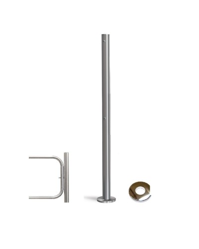 PERCo-BH02 2-14 с крышкой. Стойка с отверстием под стопорный механизм поворотной секции. PERCo в Ангарске