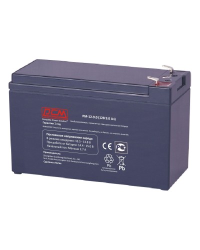 PM-12-9.0. Аккумулятор герметичный свинцово-кислотный. POWERCOM в Ангарске