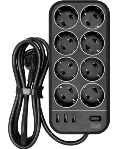 SP-08 USB03AB 3,0 M. Сетевой фильтр. POWERCOM в Ангарске