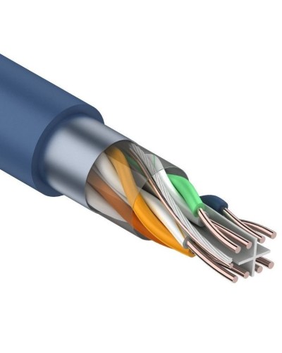 F/UTP, CAT 6, PVC, 4PR, 23AWG, омедненный INDOOR, SOLID, серый, 305м, PROconnect (01-0147-3). Кабель «витая пара» (LAN) для структурированных систем связи. PROCONNECT в Ангарске
