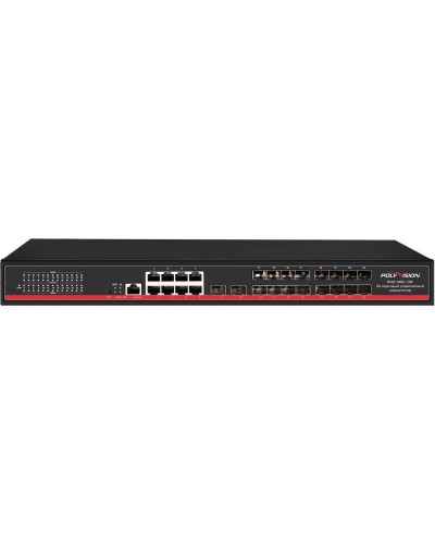 PND-M8G-18F. Коммутатор управляемый оптический 26 портовый. Polyvision в Ангарске