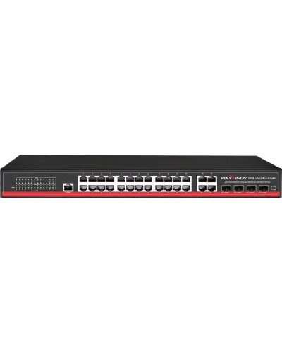 PND-M24G-4G4F. Коммутатор управляемый оптический 28 портовый. Polyvision в Ангарске