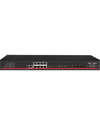 PND-M8G-10F. Коммутатор управляемый оптический 18 портовый. Polyvision в Ангарске