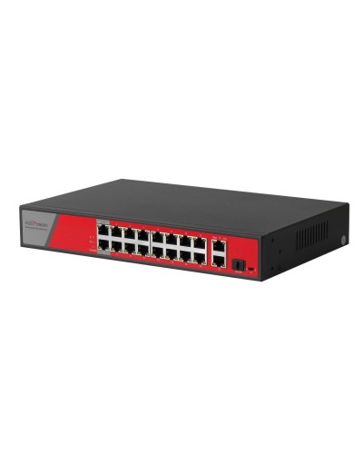PND-16P-2G1F-BT2 (300W). Коммутатор гибридный 16+2+1 с PoE. Polyvision в Ангарске