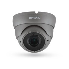 PE-7142IP 2.8-12 A/SD. Видеокамера IP купольная. Praxis