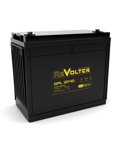 Revolter GPL 12140. Аккумулятор автомобильный герметичный свинцово-кислотный. Revolter в Ангарске
