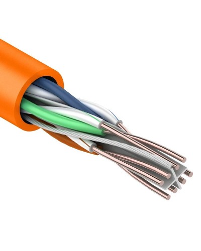 U/UTP 4PR 23AWG CAT6 305м нг(А)-HF REXANT (01-0050). Кабель «витая пара» (LAN) для структурированных систем связи. Rexant в Ангарске