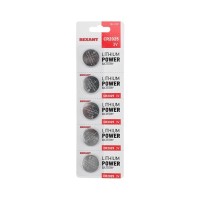 Литиевые батарейки CR2025 3 V 160 mAh (30-1107). Элемент питания. Rexant