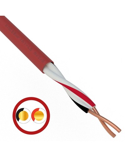 КПСВВнг(А)-LS 1х2х1,0 (01-4862)(REXANT). Кабель для систем пожарной и охранной сигнализации. Rexant в Ангарске