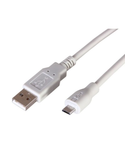 Кабель USB-A – micro USB, 1А, 1,8м, ПВХ, белый REXANT (18-1164): Кабель для программирования в Ангарске