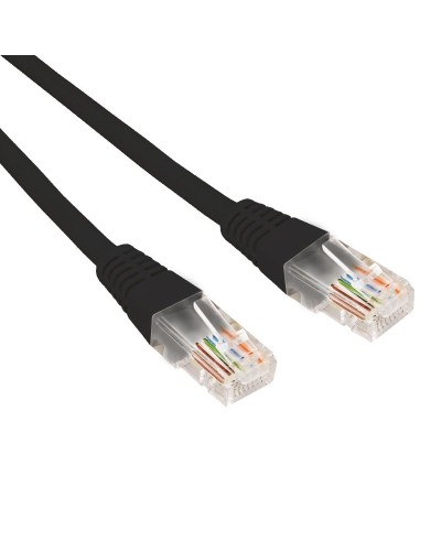 Патч-корд U/UTP CAT 6, RJ45-RJ45, 26AWG, LSZH, черный, 0.5м REXANT (02-0292-05). Патч-корд UTP. Rexant в Ангарске