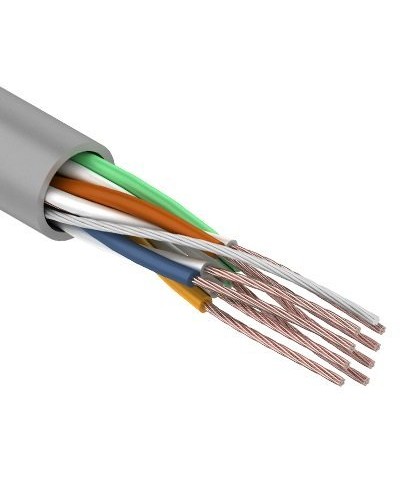 U/UTP 4PR 24AWG, CAT5e, STRANDED 305м REXANT (01-0044). Кабель «витая пара» (LAN) для структурированных систем связи. Rexant в Ангарске