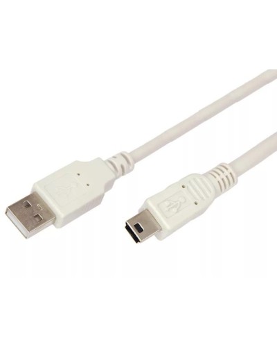 Кабель USB-A – mini USB, 1А, 1,8м, ПВХ, белый REXANT (18-1134): Кабель для программирования в Ангарске
