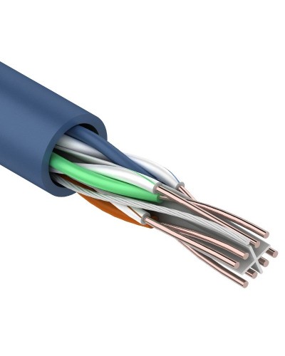 U/UTP 4PR 23AWG CAT6 305м REXANT (01-0047). Кабель «витая пара» (LAN) для структурированных систем связи. Rexant в Ангарске