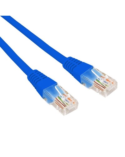 Патч-корд U/UTP CAT 6, RJ45-RJ45, 26AWG, LSZH, синий, 2м REXANT (02-0294-2). Патч-корд UTP. Rexant в Ангарске