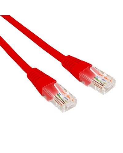 Патч-корд U/UTP CAT 6, RJ45-RJ45, 26AWG, LSZH, красный, 1.5м REXANT (02-0293-105). Патч-корд UTP. Rexant в Ангарске