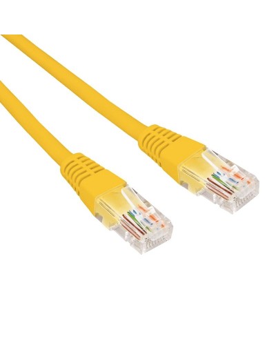Патч-корд U/UTP CAT 6, RJ45-RJ45, 26AWG, LSZH, желтый, 3м REXANT (02-0295-3). Патч-корд UTP. Rexant в Ангарске