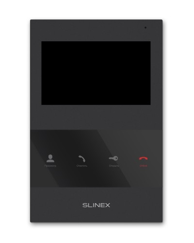SQ-04 (черный). Монитор домофона цветной. SLINEX в Ангарске