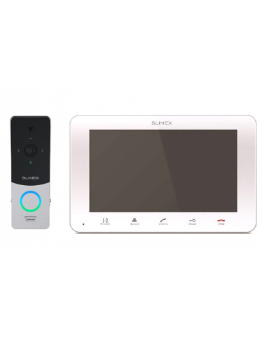 SM-07MHD + ML-20HD. Комплект вызывной панели с монитором. SLINEX в Ангарске