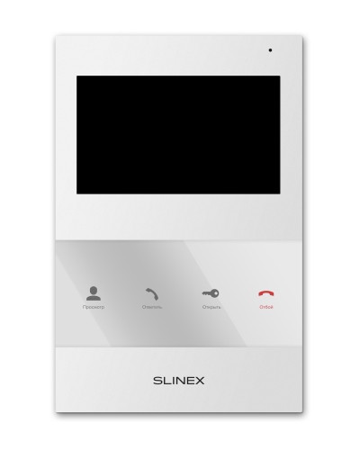SQ-04 (белый). Монитор домофона цветной. SLINEX в Ангарске