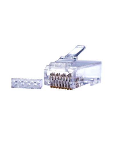 Коннекторы 8P8C UTP Cat.6 50U (RJ-45) (100шт) (10-0208). Разъем RJ-45. SUPRLAN в Ангарске