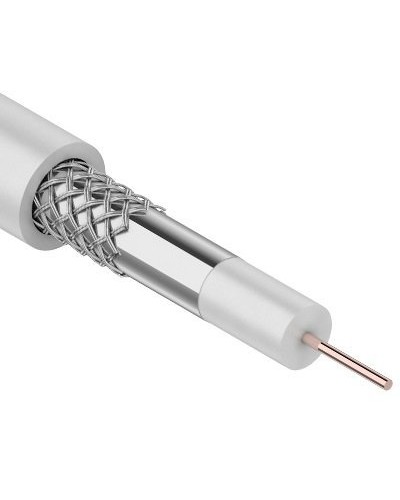 RG-6, CCS 1,00(15%) Al 32х0,12 In PVC. Кабель коаксиальный омедненный. SUPRLAN в Ангарске