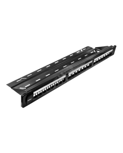 Модульная патч-панель 19", под 24 модуля Keystone, UTP, 1U (10-0401): Модульная патч-панель под 24 модуля, UTP, 1U в Ангарске