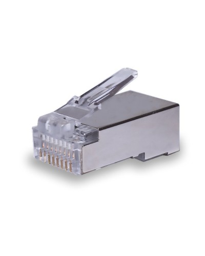 Коннекторы 8P8C FTP Cat.5e (RJ-45) (100шт) (10-0231). Разъем RJ-45. SUPRLAN в Ангарске