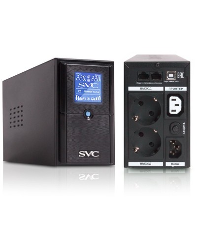 SVC V-600-L-LCD. Источник бесперебойного питания. SVC в Ангарске
