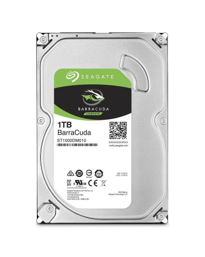 HDD 1000 GB (1 TB) SATA-III Barracuda (ST1000DM010). Жесткий диск (HDD) для видеонаблюдения. Seagate в Ангарске