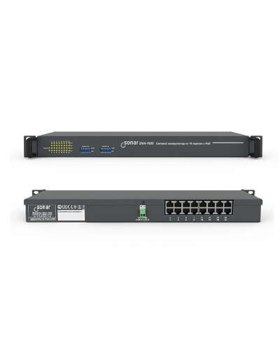 SNA-1600. Коммутатор на 16 портов. Sonar в Ангарске