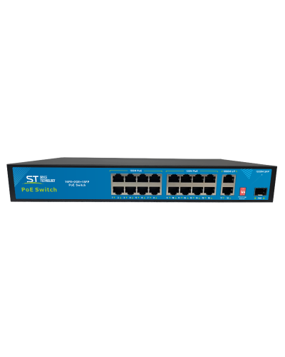 ST-S165POE PRO (версия 2). Сетевой PoE коммутатор. Space Technology в Ангарске