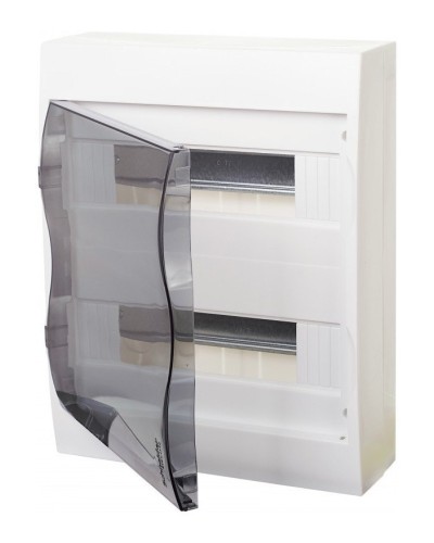 City9 Box 24 модулей навесной с прозрачной дверцей (EZ9E212S2SRU). Щиток модульный. Systeme Electric в Ангарске