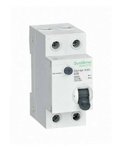 City9 Set 1P+N С 25А 4.5kA 30мА A 230В (C9D55625). Автоматический выключатель дифференциального тока. Systeme Electric в Ангарске