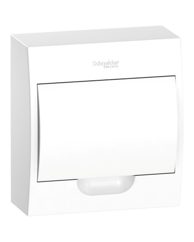 City9 Box 8 модулей навесной с белой дверцей (EZ9E108P2SRU). Щиток модульный. Systeme Electric в Ангарске