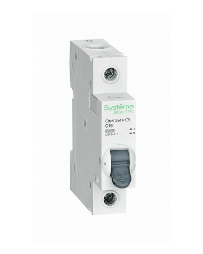City9 Set 1P 16А 4.5kA С (C9F34116). Автоматический выключатель. Systeme Electric в Ангарске