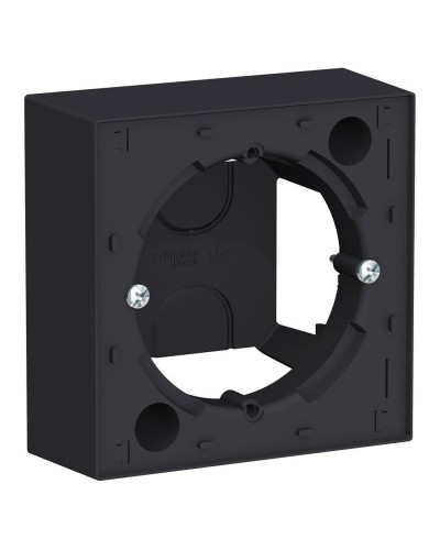 AtlasDesign коробка для наружного монтажа, карбон (ATN001000). Коробка монтажная. Systeme Electric в Ангарске