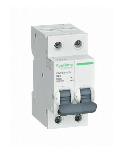 City9 Set 2P 25А 4.5kA С (C9F34225). Автоматический выключатель. Systeme Electric в Ангарске