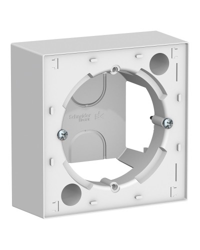AtlasDesign коробка для наружного монтажа, белая (ATN000100). Коробка для наружного монтажа. Systeme Electric в Ангарске