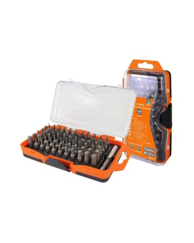 Набор бит №4, 66 бит: SL, PH, PZ, HEX, TORX, SQ,  удлинитель, сталь CR-V «Алмаз» TDM (SQ1019-0104): Набор бит в Ангарске