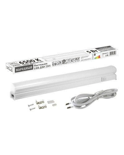 ДПО 2001 5 Вт, 6500К, IP40 (SQ0329-0112). Светильник LED. TDM ЕLECTRIC в Ангарске