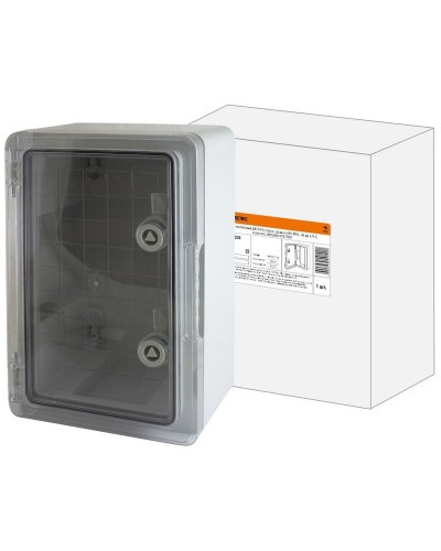 ЩМП-0-8, прозрачная крышка ABS, IP65, 700x500x250. Бокс пластиковый антивандальный. TDM ЕLECTRIC в Ангарске