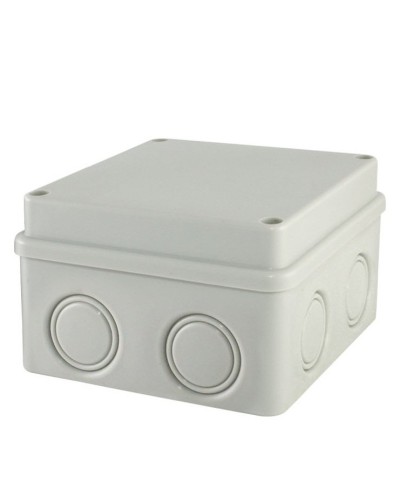 Коробка ОП 110х110х70мм, крышка на винтах, IP55, 8вх., без гермовводов (SQ1401-0814). Распаячная коробка. TDM ЕLECTRIC в Ангарске