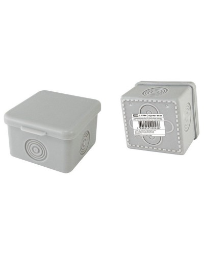 Коробка ОП 65х65х50мм, крышка, IP54, 4вх., без гермовводов (SQ1401-0821). Распаячная коробка. TDM ЕLECTRIC в Ангарске