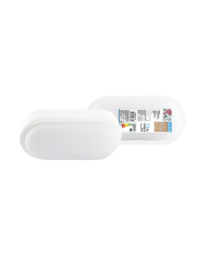ДПП 3801 12Вт 6500К IP65 белый овал (SQ0366-0131). Светодиодный светильник LED. TDM ЕLECTRIC в Ангарске